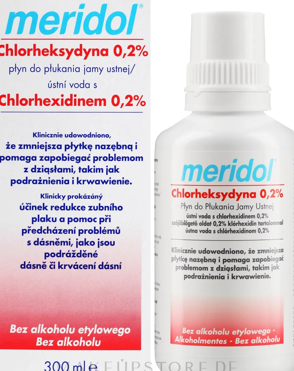 Mundwasser mit Chlorhexidin