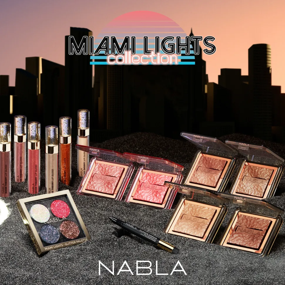 Nabla Miami Lights Collection Glitter Palette