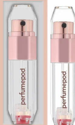 Nachfüllbarer Parfümzerstäuber transparent-Rosegold