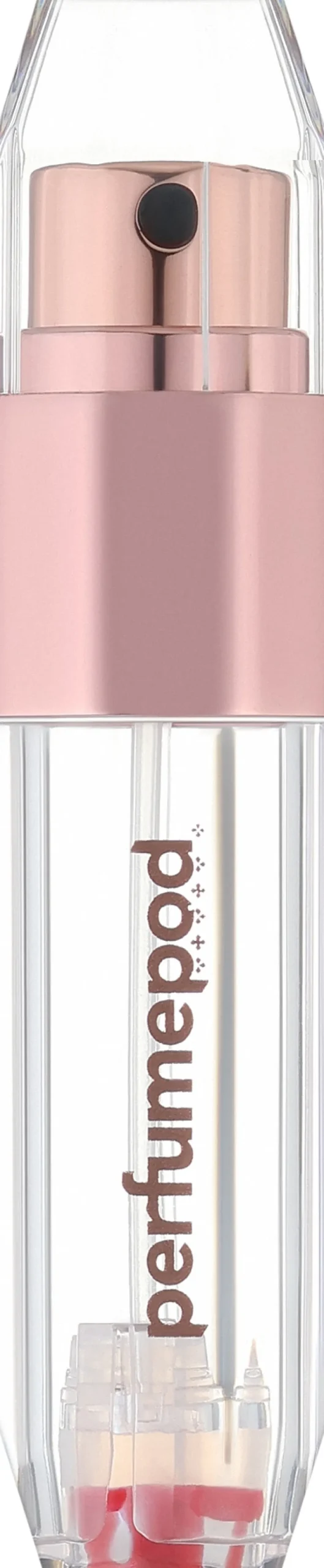 Nachfüllbarer Parfümzerstäuber transparent-Rosegold