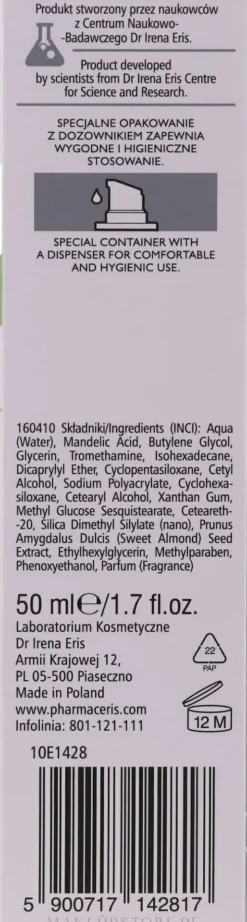 Nachtcreme-Peeling mit 10% Mandelsäure