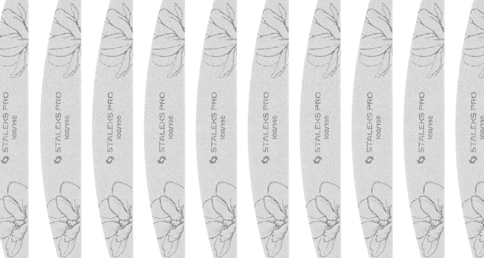 Nagelfeilen-Set, Körnung 100/150, 25 Stück