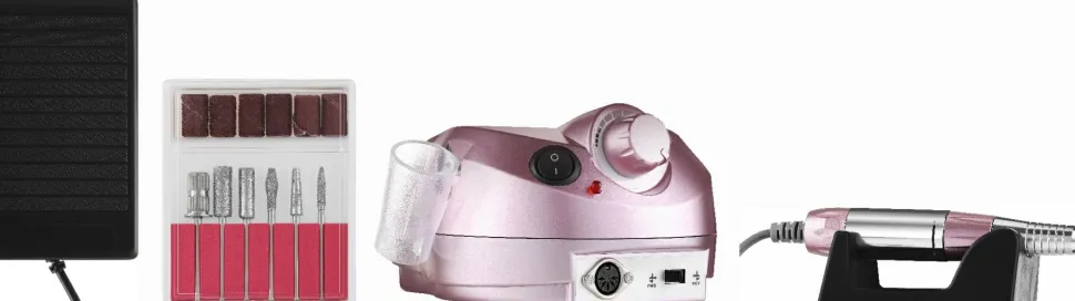 Nagelfräser für Maniküre und Pediküre 35 W, Farbe Roségold