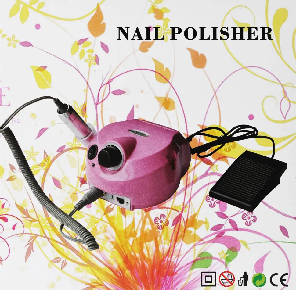 Nagelfräser für Maniküre und Pediküre 35 W, Farbe Roségold