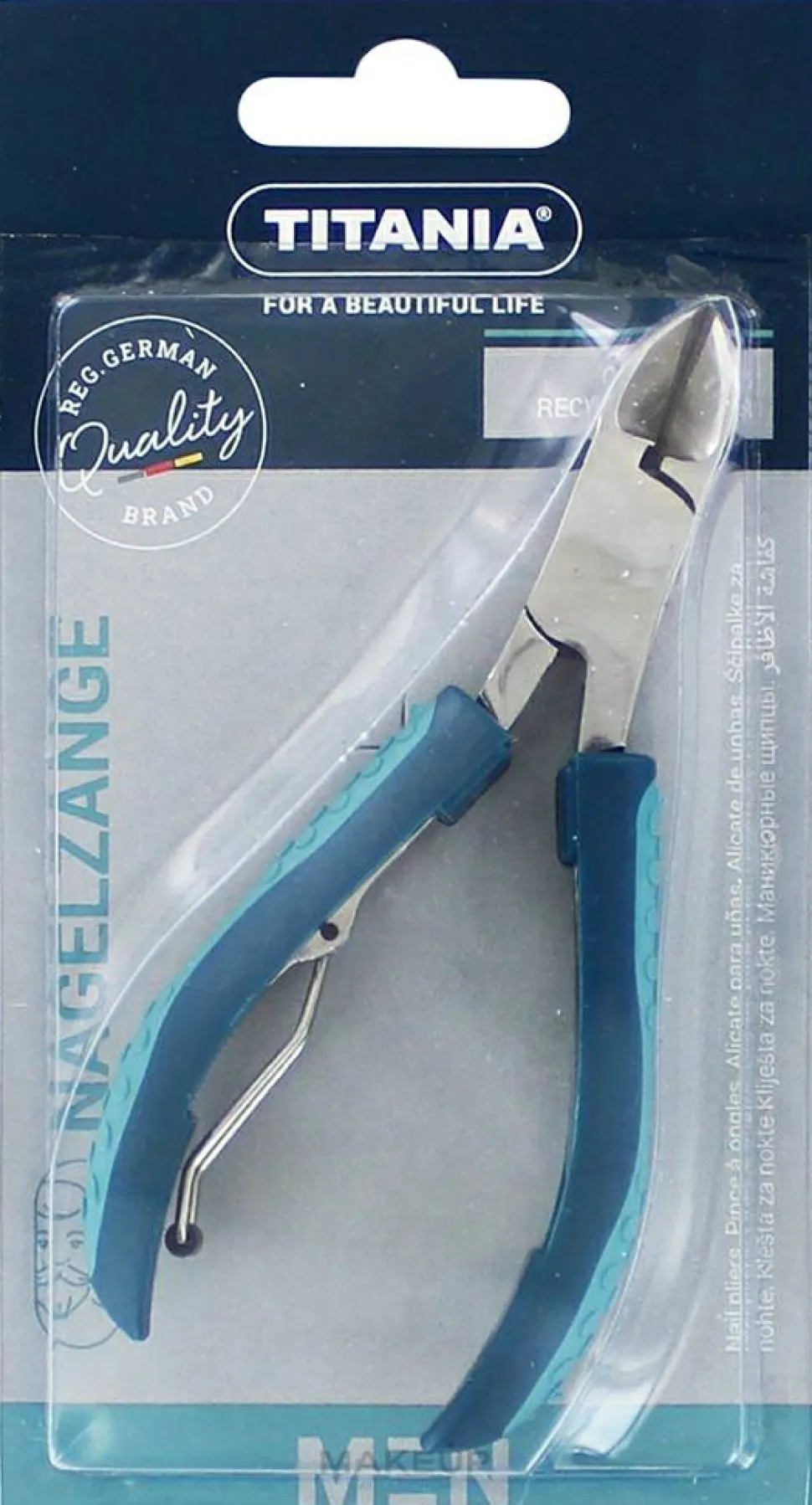 Nagelhautzange für Männer 11 cm