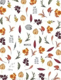 Nagelsticker Herbst