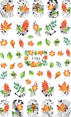 Nagelsticker Herbst