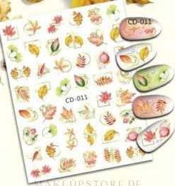 Nagelsticker Herbst