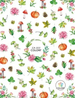 Nagelsticker Herbst