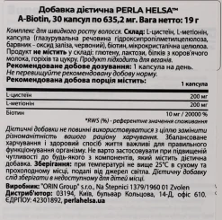 Nahrungsergänzungsmittel Biotin+Aminosäuren