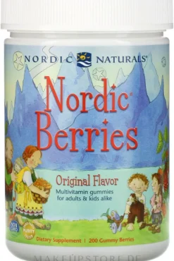 Nahrungsergänzungsmittel in Kautabletten „Nordbeeren. Multivitamine“