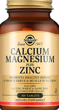 Nahrungsergänzungsmittel Kalzium, Magnesium + Zink