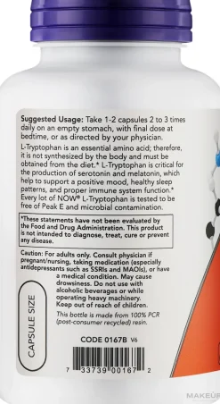 Nahrungsergänzungsmittel L-Tryptophan 500 mg