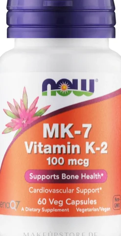 Nahrungsergänzungsmittel MK-7 Vitamin K2 für gesunde Knochen 100 µg