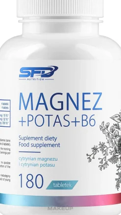 Nahrungsergänzungsmittel Magnesium + Kalium + B6