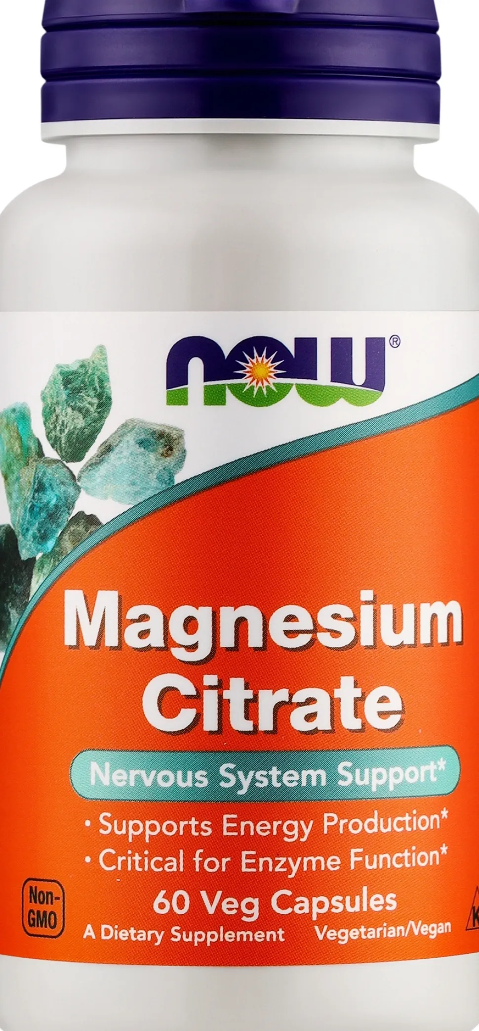 Nahrungsergänzungsmittel Magnesiumcitrat für gesundes Nervensystem in Kapselform