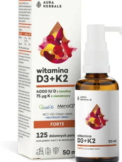 Nahrungsergänzungsmittel 'Vitamin D3 4000IE + K2MK7 + MCT'