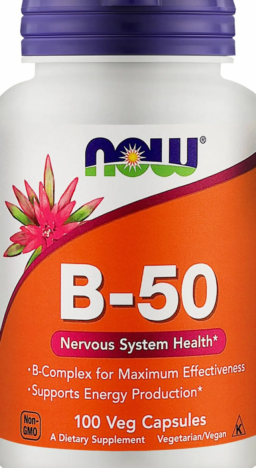 Nahrungsergänzungsmittel Vitamine B-50 in Kapseln
