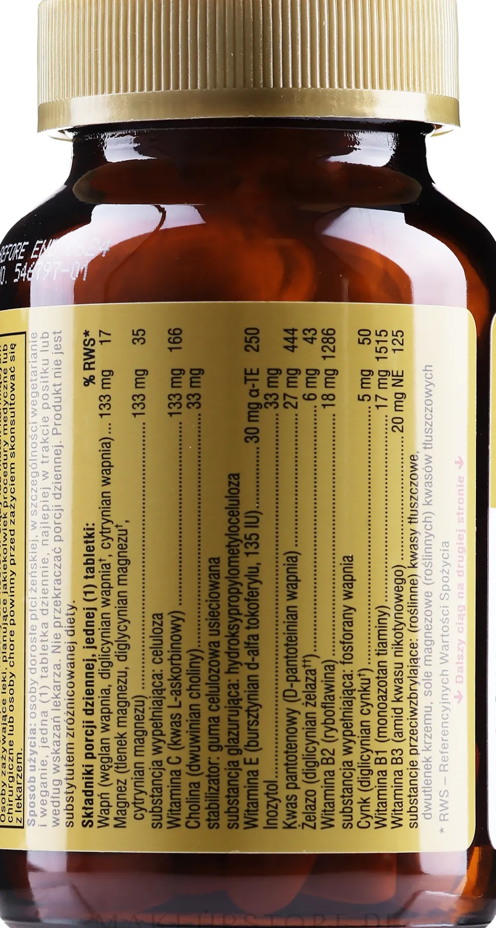 Nahrungsergänzungsmittel 'Vitamin-Komplex für Frauen'