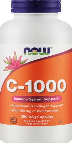 Nahrungsergänzungsmittel Vitamin C 1000 mg mit Bioflavonoiden