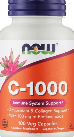 Nahrungsergänzungsmittel Vitamin C 1000 mg mit Bioflavonoiden