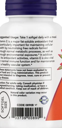 Nahrungsergänzungsmittel Vitamin E-400 100 Kapseln
