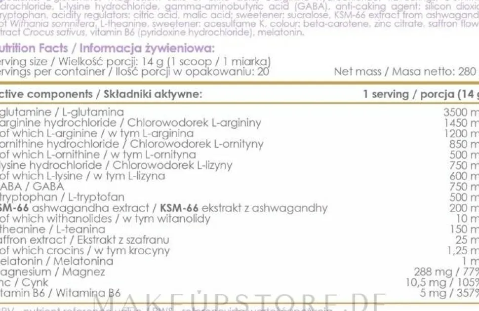 Nahrungsergänzungsmittel zur Verbesserung des Schlafs Schwarze Johannisbeere
