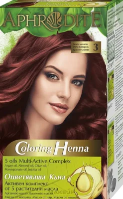 Natürliches Haarfärbemittel