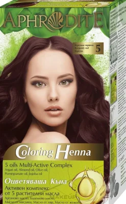 Natürliches Haarfärbemittel