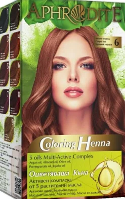 Natürliches Haarfärbemittel