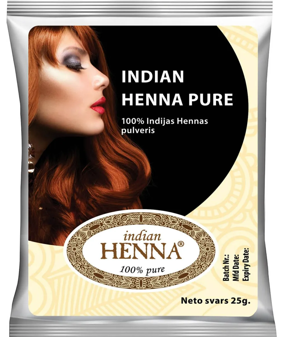Natürliches indisches Henna