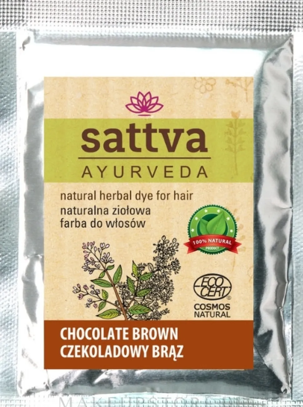 Natürliches pflanzliches Haarfärbemittel