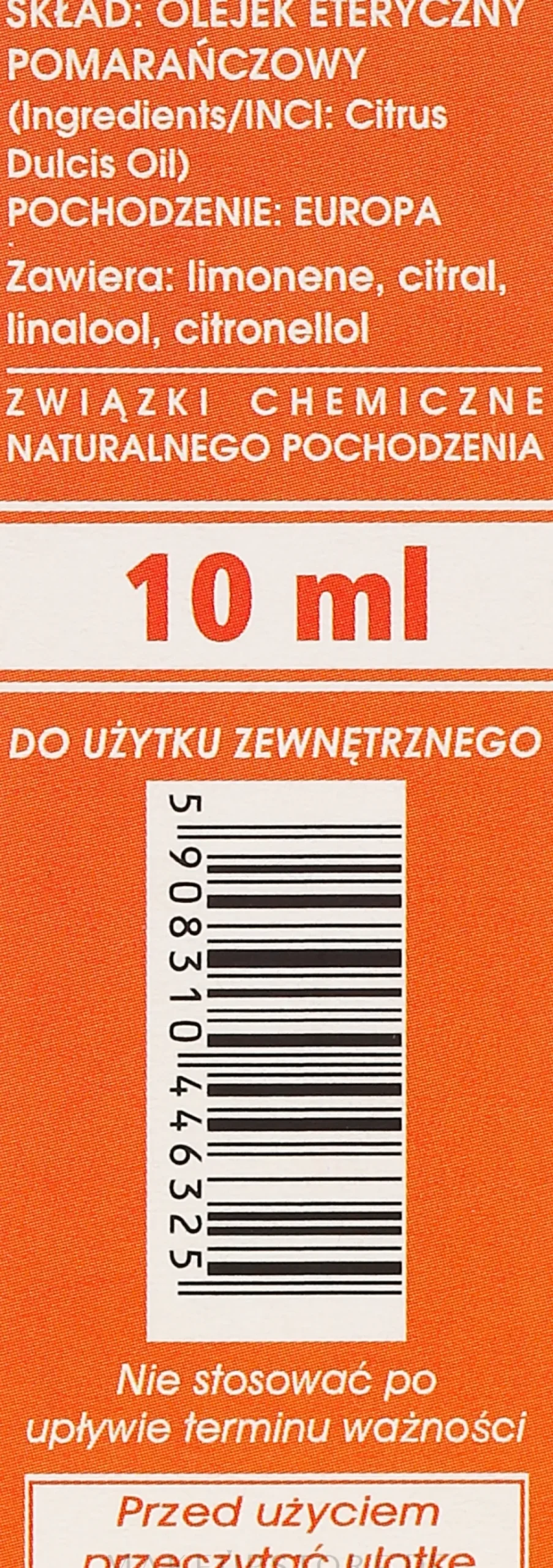 Natürliches ätherisches Orangenöl