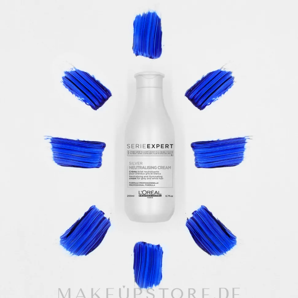 Neutralisierende und glänzende Haarspülung für graues und weißes Haar mit Babassuöl