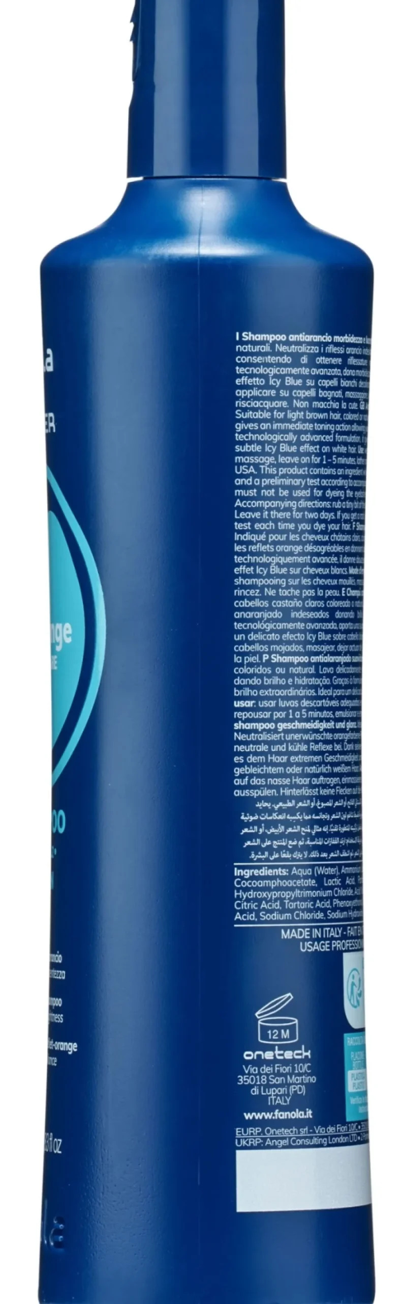 Neutralisierendes Shampoo für Kupfer- und Orangetöne