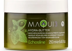 Nährende butterige Vegan-Maske für trockenes Haar