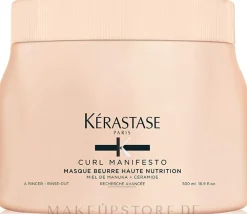 Nährende Haarmaske mit Manuka-Honig und Ceramiden für lockiges Haar