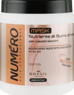 Nährende Haarmaske mit Sheabutter für trockenes Haar