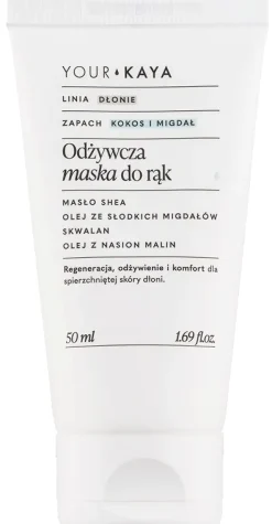 Nährende Handmaske mit Kokosnuss- und Mandelduft