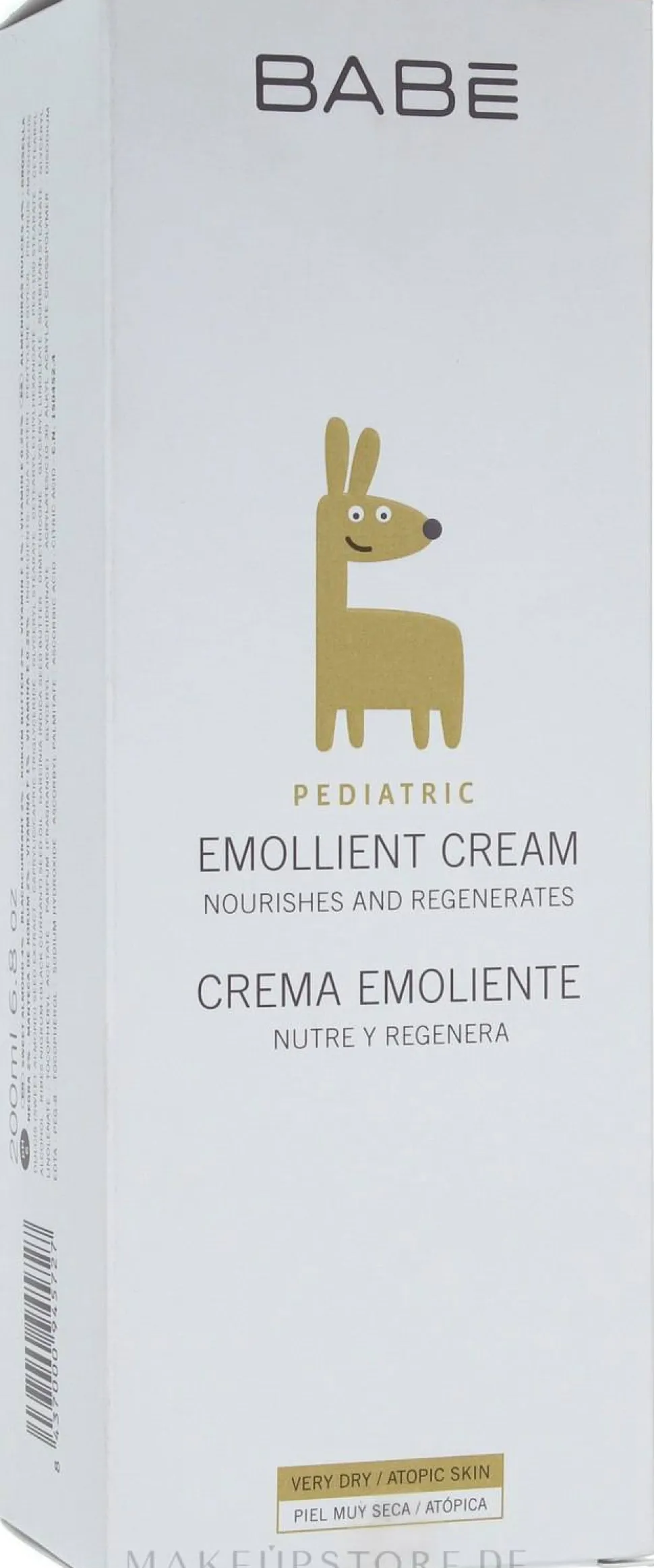 Nährende, regenerierende und weichmachende Körpercreme für Kinder