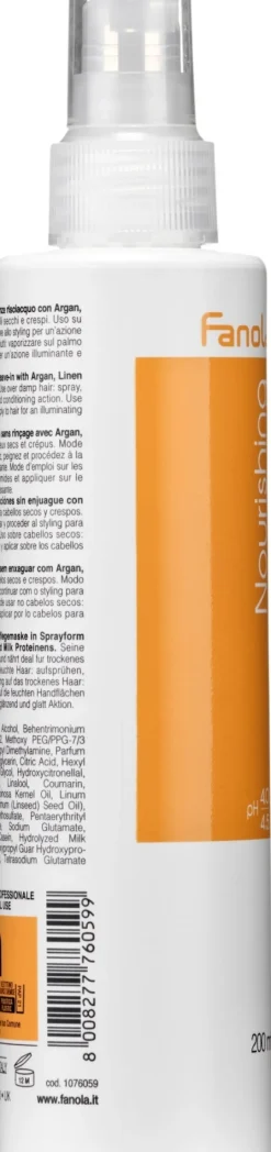 Nährende und restrukturierende Haarmaske in Sprayform ohne Ausspülen
