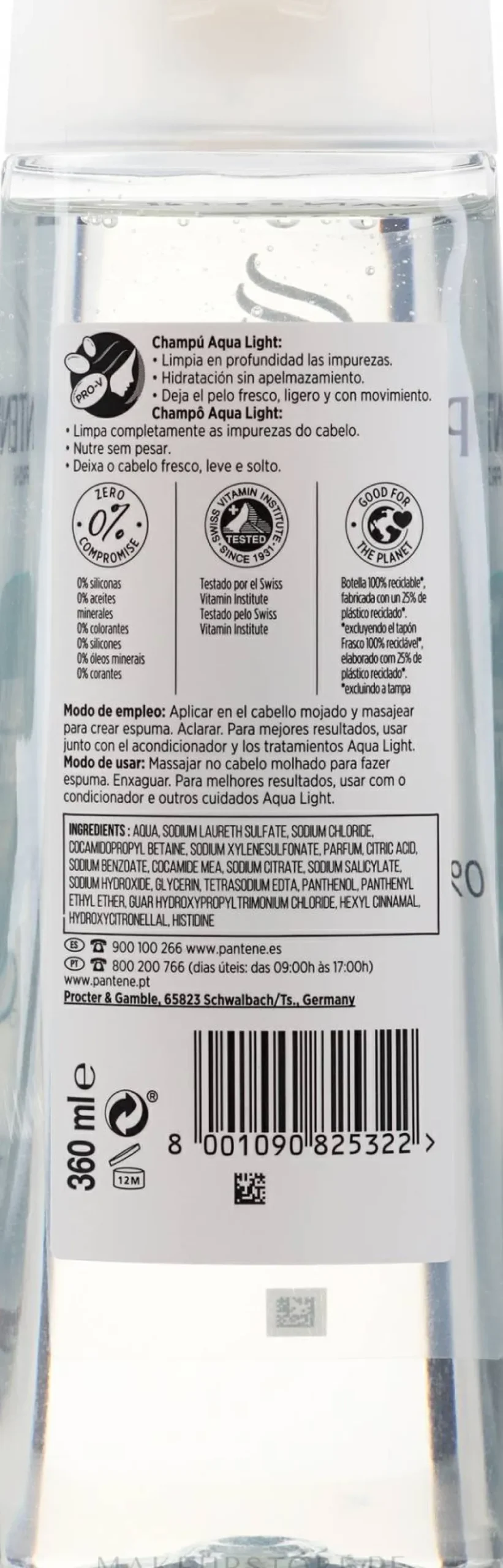 Nährendes Shampoo für schnell fettendes, feines Haar