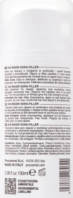 Nicht auswaschbarer Haarfüller