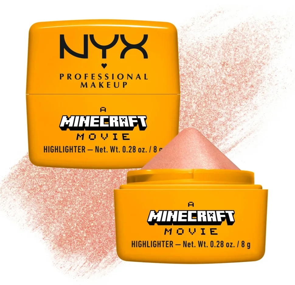 NYX Professional Makeup A Minecraft Movie Rare Highlight Balms