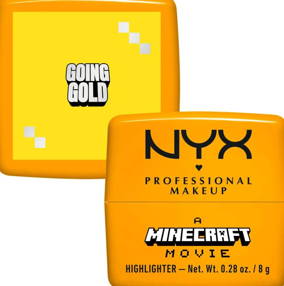 NYX Professional Makeup A Minecraft Movie Rare Highlight Balms