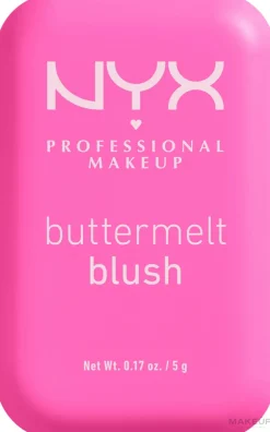 NYX Professional Makeup Buttermelt High-Pigment Powder Blush