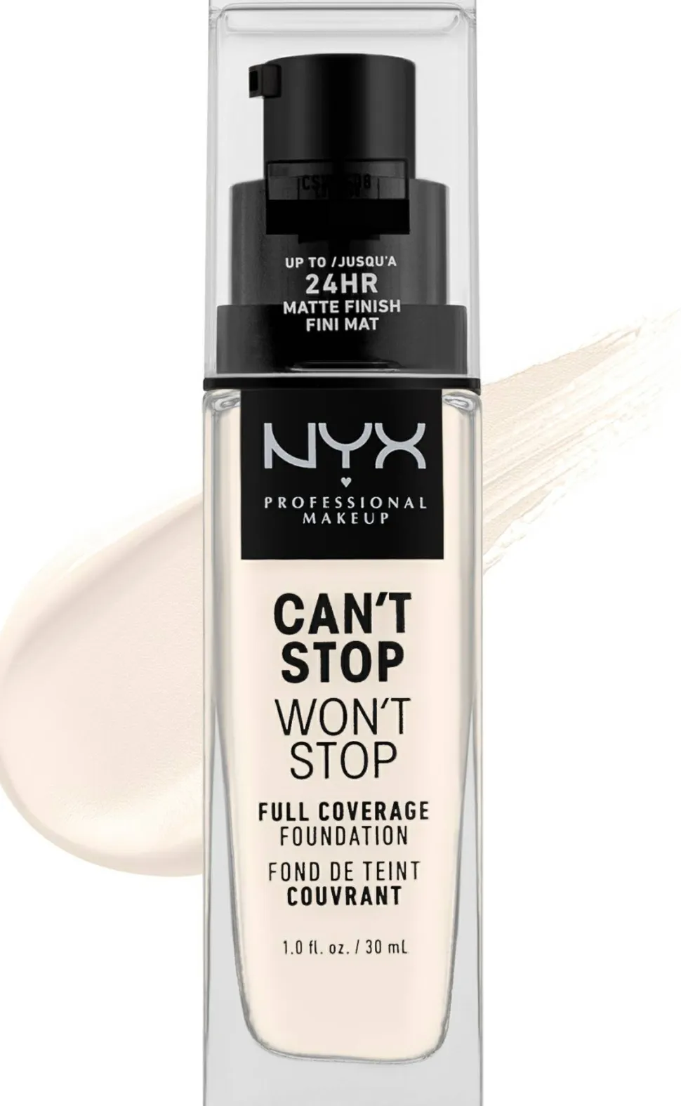 NYX Professional Makeup Can't Stop Won't Stop Full Coverage Foundation
