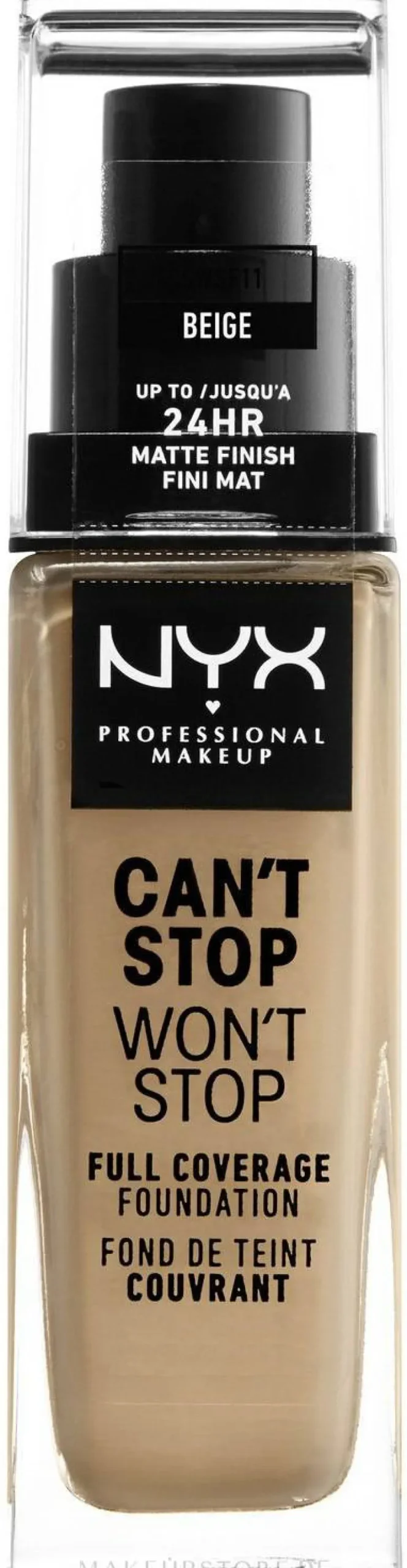 NYX Professional Makeup Can't Stop Won't Stop Full Coverage Foundation