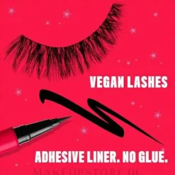 NYX Professional Makeup Feathery Flirt Lash Kit (eye/liner/1ml + lashes)