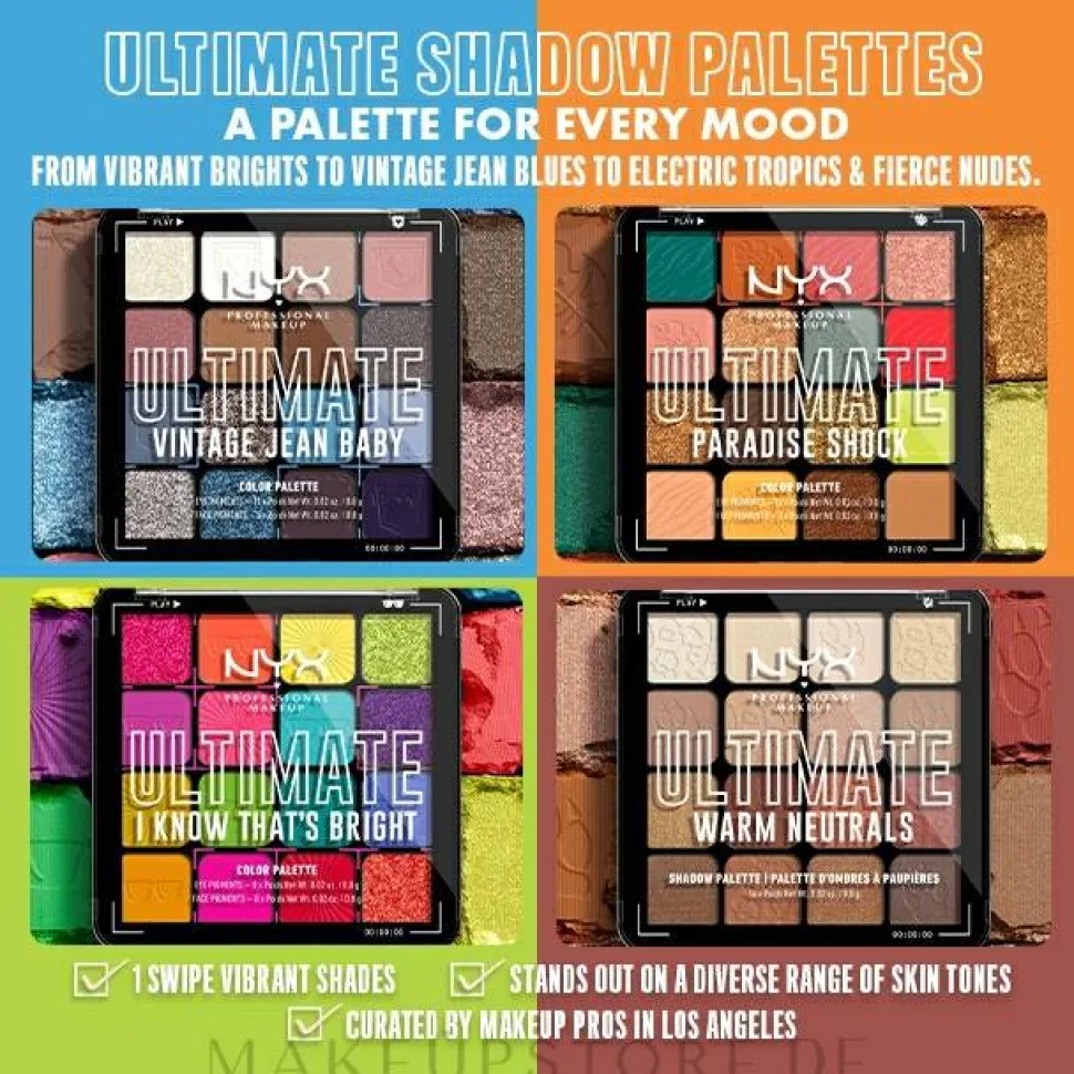 NYX Professional Makeup Ultimate Shadow Palette